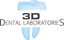 3D Dental Laboratories Logo